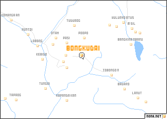 map of Bongkudai