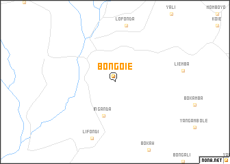 map of Bongoie