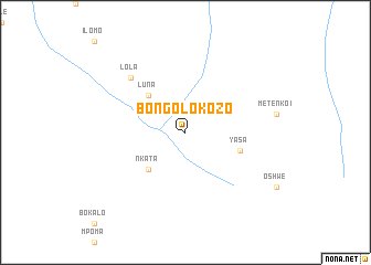 map of Bongolokozo