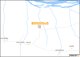 map of Bongondjo