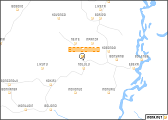 map of Bongondo