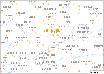 map of Bongoro