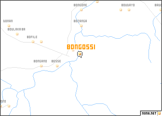 map of Bongossi