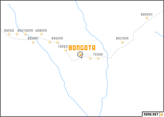 map of Bongota