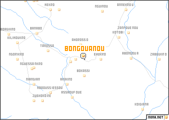 map of Bongouanou