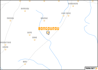 map of Bongourou