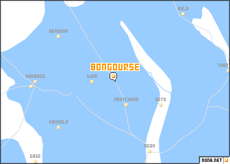 map of Bongoursé