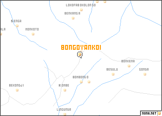 map of Bongoyankoi