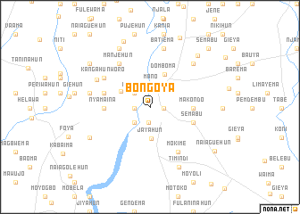 map of Bongoya