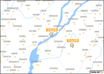 map of Bongo