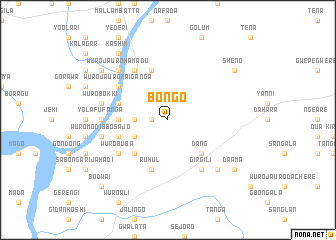 map of Bongo