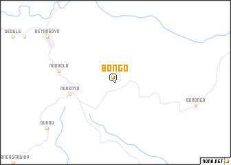 map of Bongo