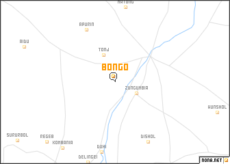 map of Bongo
