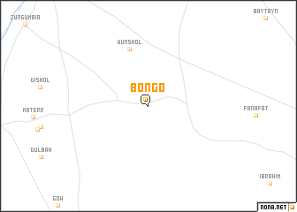 map of Bongo