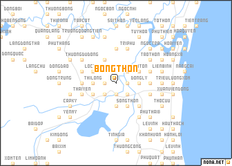 map of Bồng Thôn