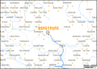 map of Bồng Trung