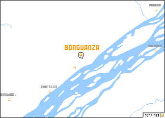 map of Bonguanza