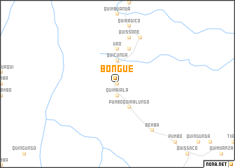 map of Bongue