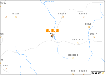 map of Bongui