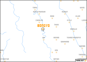 map of Bongyo