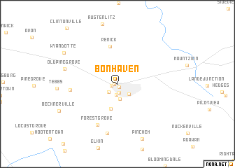 map of Bon Haven