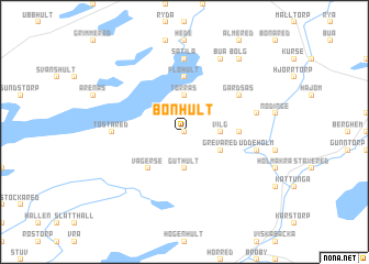 map of Bönhult