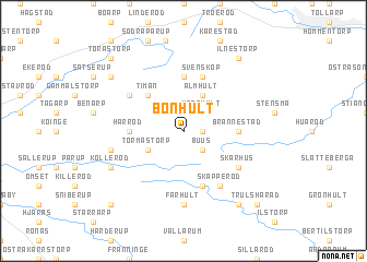 map of Bönhult