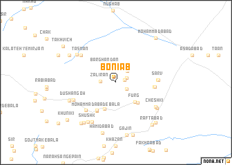 map of Bonīāb