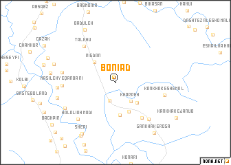 map of Bonīād