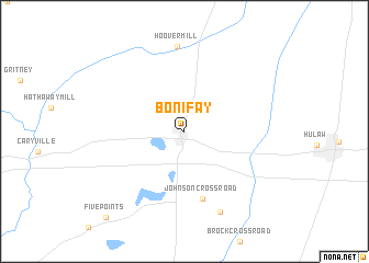 map of Bonifay