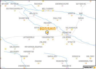 map of Bonishin