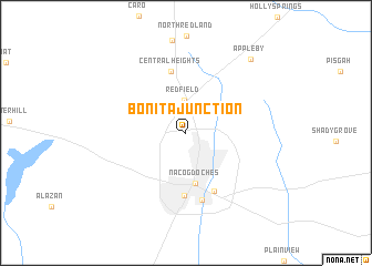 map of Bonita Junction