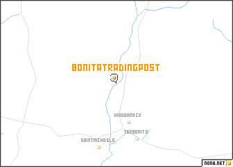 map of Bonita Trading Post