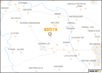 map of Bonita