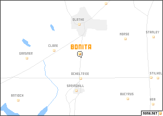 map of Bonita