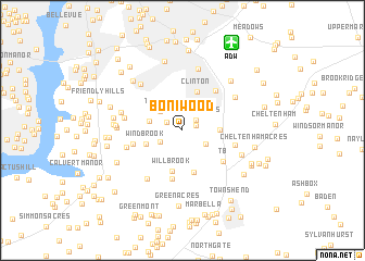 map of Boniwood