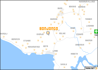 map of Bonjongo