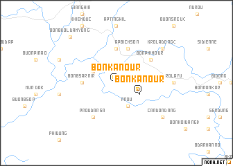 map of Bon Kanour