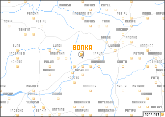 map of Bonka