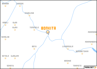 map of Bonkita