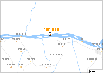 map of Bonkita