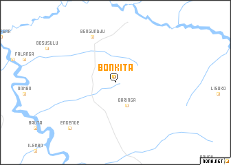 map of Bonkita