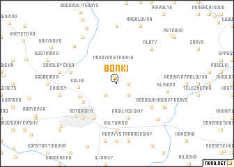 map of Bonki