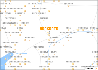 map of Bonkonto