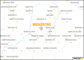 map of Bon Kray Am