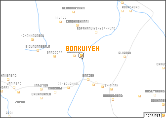 map of Bonkū\
