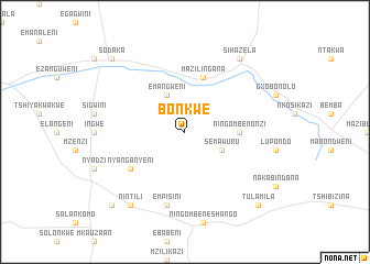 map of Bonkwe