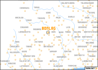 map of Bonlag