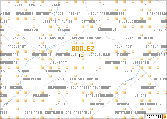 map of Bonlez