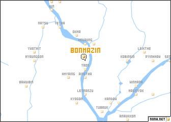 map of Bônmazin